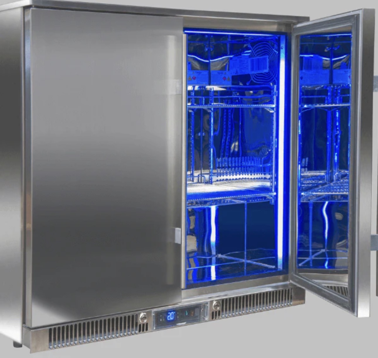 Blastcool Outdoor Fridge XP2 Extremis Double Door front view